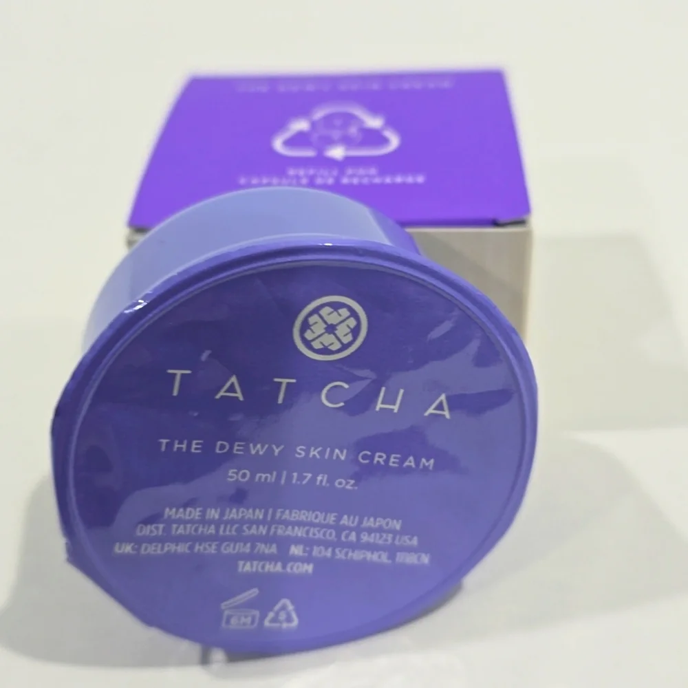 NIB ✅TATCHA The Dewy Skin Cream Plumping & Hydrating Refillable Moisturizer ⭐NIB